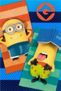 Minionki ręcznik do rąk przedszkola 30x50
