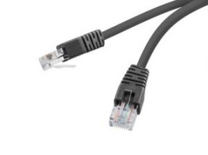 PATCHCORD KAT.5E 2M BLACK GEMBIRD