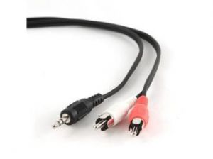 KABEL MINIJACK-2XRCA (CHINCH) M/M 1.5M GEMBIRD