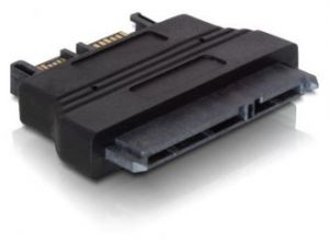 ADAPTER SATA 22PIN (F)->SATA SLIM 7 PIN (M) + ZASILANIE DELOCK