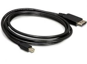 KABEL DISPLAYPORT MINI(M)->DISPLAYPORT (M) 1.8M DELOCK