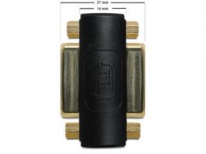 ADAPTER DVI-I(F)(24+5) DUAL LINK->DVI-I(F)(24+5) DUAL LINK DELOCK (BECZKA)