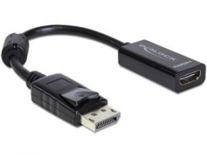 ADAPTER DISPLAYPORT(M)->HDMI-A(F) 20CM DELOCK
