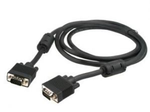 KABEL VGA M/M 1.8M +EKRAN +FERRYT BLACK GEMBIRD