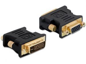 ADAPTER DVI-I(M)(24+5) DUAL LINK->VGA(F) DELOCK