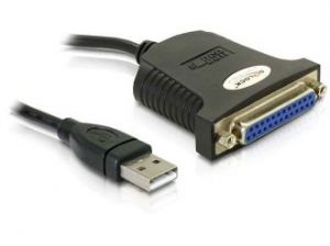 ADAPTER USB->LPT 25 PIN (F) (PARALLEL) 0.8M DELOCK