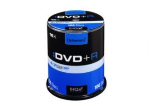 DVD+R INTENSO 4.7GB X16 (100 CAKE)