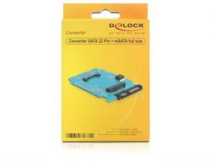 ADAPTER SATA 22PIN->MSATA NA PŁYTCE DRUKOWANEJ DELOCK