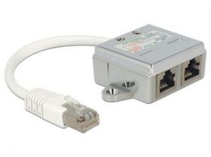 ADAPTER ROZDZIELACZ LAN RJ45 NA 2XRJ45 (2 URZĄDZENIA NA 1 KABLU) DELOCK