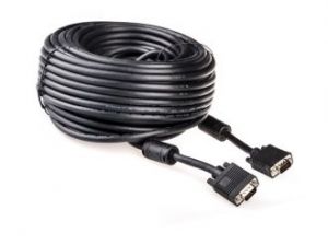 KABEL VGA M/M 30M +EKRAN +FERRYT BLACK GEMBIRD