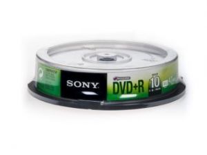 DVD+R SONY 4.7GB X16 (10 CAKE)