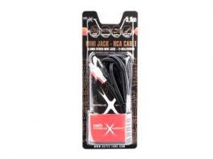 KABEL MINIJACK-2XRCA (CHINCH) M/M 5M STEREO NATEC EXTREME MEDIA (BLISTER)