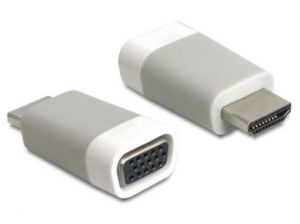 ADAPTER HDMI-A(M)->VGA (F) MINI ROZMIAR DELOCK