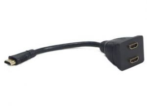 ADAPTER HDMI-AM->HDMI-AF X2 (SPLITTER) 20CM GEMBIRD