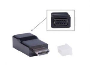 ADAPTER HDMI-A(M)->VGA (F)GEMBIRD