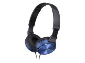 SŁUCHAWKI SONY NAUSZNE MDR-ZX310L (NIEBIESKIE)