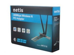 BEZPRZEWODOWA KARTA SIECIOWA PCI N300 NETIS WF2118