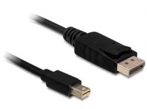 KABEL DISPLAYPORT MINI M-> DISPLAYPORT M 5M GOLD DELOCK