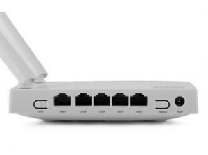 ROUTER DSL WIFI G/N300 + LANX4 2XANTENA 5DBI NETIS WF2419E