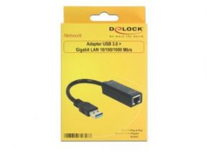 KARTA SIECIOWA USB 3.0->RJ45 1GB NA KABLU DELOCK