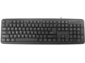 KLAWIATURA GEMBIRD STANDARD CYRYLICA BLACK USB KB-U-103-RU