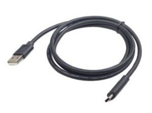 KABEL USB TYPE-C(M)-AM 2.0 3M BLACK GEMBIRD
