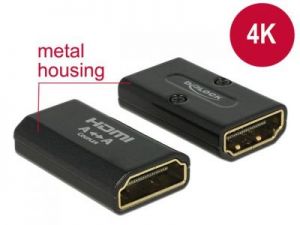 ADAPTER HDMI(F)->HDMI(F) HIGH SPEED ETHERNET 4K ŁĄCZNIK-BECZKA DELOCK
