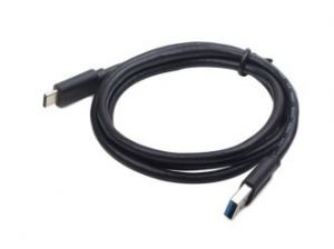 KABEL USB TYPE-C(M)-AM 3.0 1M BLACK GEMBIRD