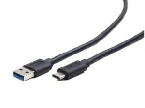 KABEL USB TYPE-C(M)-AM 3.0 1.8M BLACK GEMBIRD