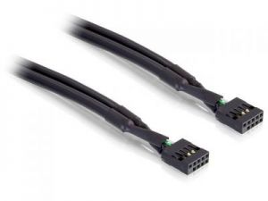 KABEL USB PINHEADER 10PIN(F)-PINHEADER 10 PIN(F) 50CM DELOCK