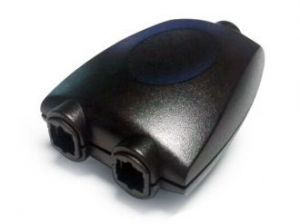ADAPTER ROZDZIELACZ TOSLINK 2 PORTY BLACK GEMBIRD