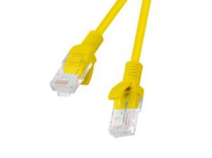 PATCHCORD KAT5E 15M ŻÓŁTY LANBERG