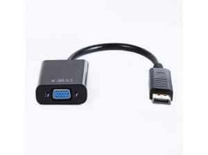 ADAPTER DISPLAYPORT 1.1->VGA NA KABLU BLACK GEMBIRD