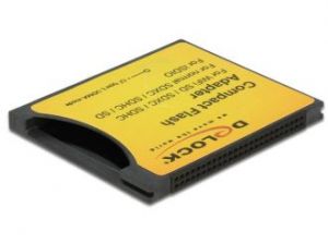 ADAPTER KARTY PAMIĘCI SECURE DIGITAL (SD/SDHC/SDXC/ISDIO)->COMPACT FLASH TYP I (CF)