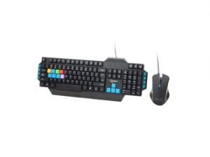 KLAWIATURA DLA GRACZY +MYSZ US LAYOUT PRZEWODOWA GEMBIRD