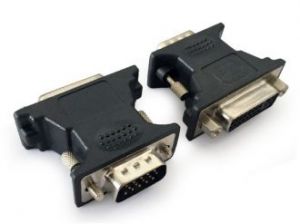 ADAPTER VGA(15M)->DVI-A(F) BLACK GEMBIRD