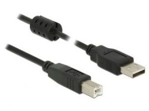 KABEL USB AM-BM 2.0 3M CZARNY DELOCK