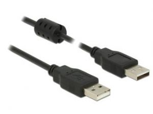 KABEL USB AM-AM 2.0 3M CZARNY DELOCK