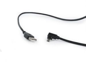 KABEL USB MICRO AM-BM 2.0 1.8M KĄTOWY EASY-MICRO CZARNY GMB