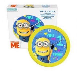 Zegar ścienny Minionki