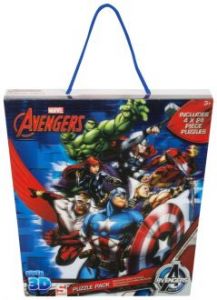 Puzzle Avengers 3D 4w1